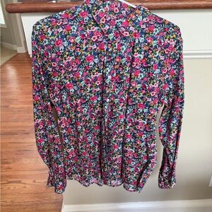 Men's Floral Dress Shirt - Pink Multi